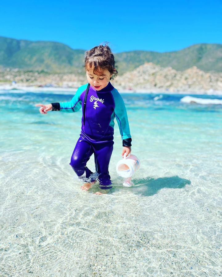 Traje de Agua Sirenas Morado