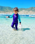 Traje de Agua Sirenas Morado