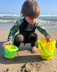 Traje de Agua Tiburon Verde
